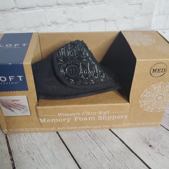 Loft Living Memory Foam Slippers - Picture 6 of 7